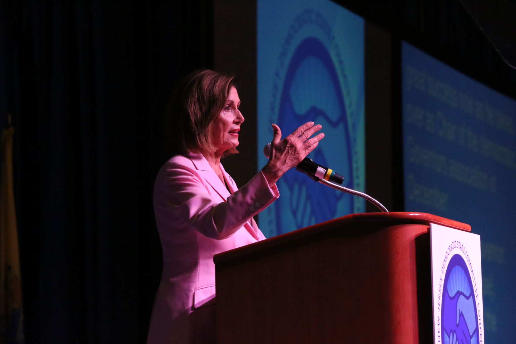 Nancy Pelosi in Atlantic City